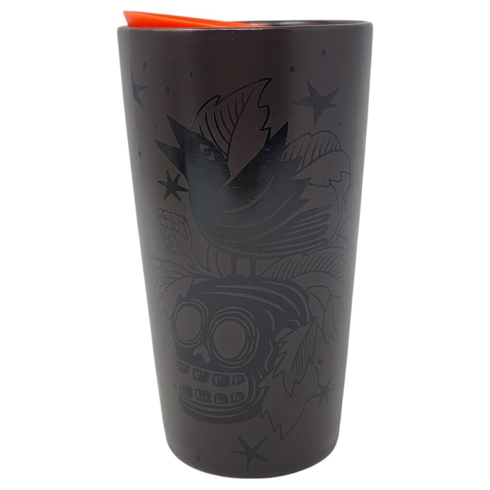Starbucks 12oz Black Ceramic Tumbler